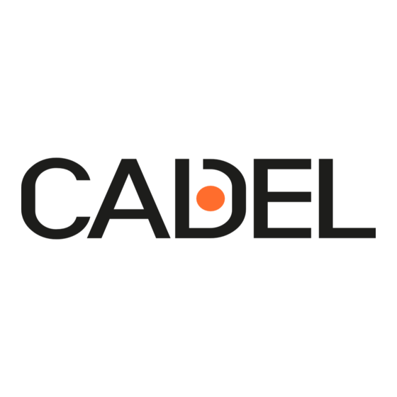 Cadel MADISON 5 Installateurhandbuch