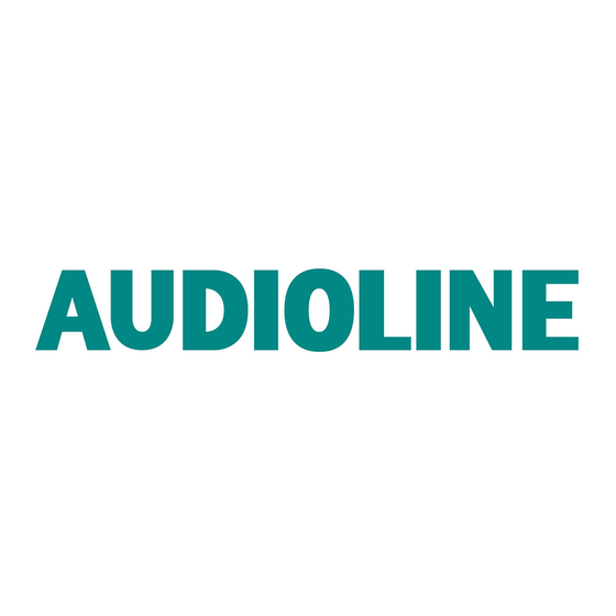 AUDIOLINE OSLO 102 Bedienungsanleitung