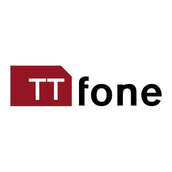 ttfone Jupiter 4 Bedienungsanleitung