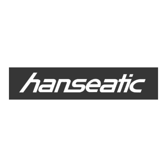 hanseatic 6013CE3.334ETsDHbXv Gebrauchsanleitung