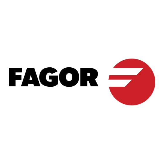 Fagor NV-10 Installationshandbuch