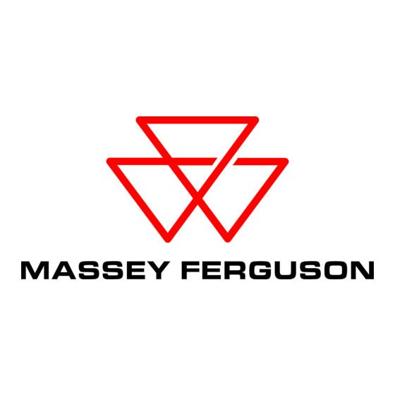 MASSEY FERGUSON 8400 Serie Bedienungsanleitung