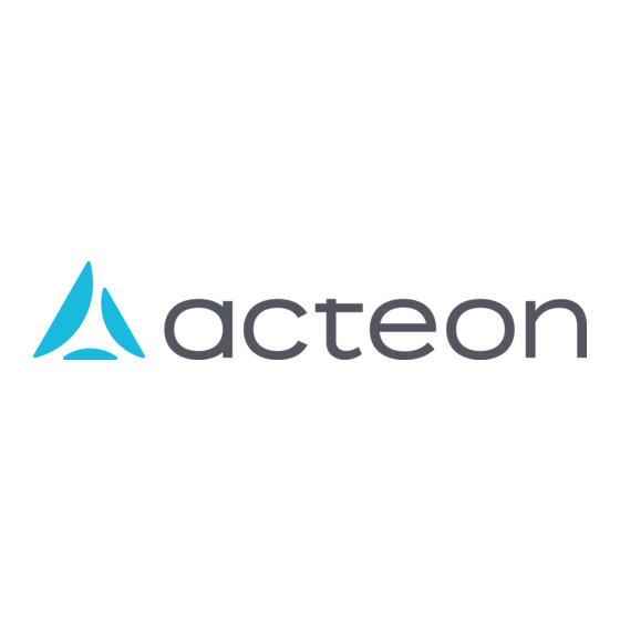 Acteon X-MIND prime Bedienungsanleitung
