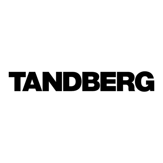 TANDBERG TRC 5 Kurzanleitung