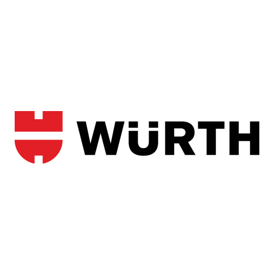 Würth WPS 12-900 Originalbetriebsanleitung