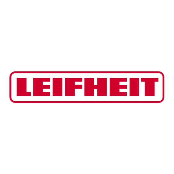 Leifheit 761194 Bedienanleitung