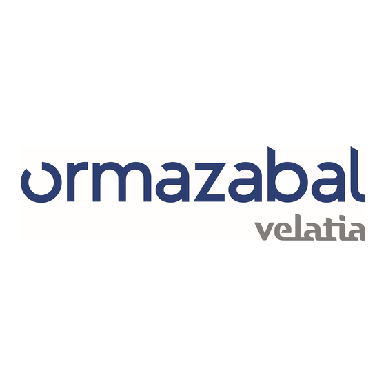 ormazabal velatia cgmcosmos Serie Allgemeine Betriebsanleitung