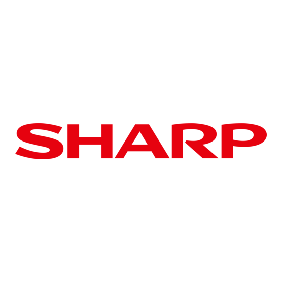 Sharp FZ-560HF Bedienungsanleitung