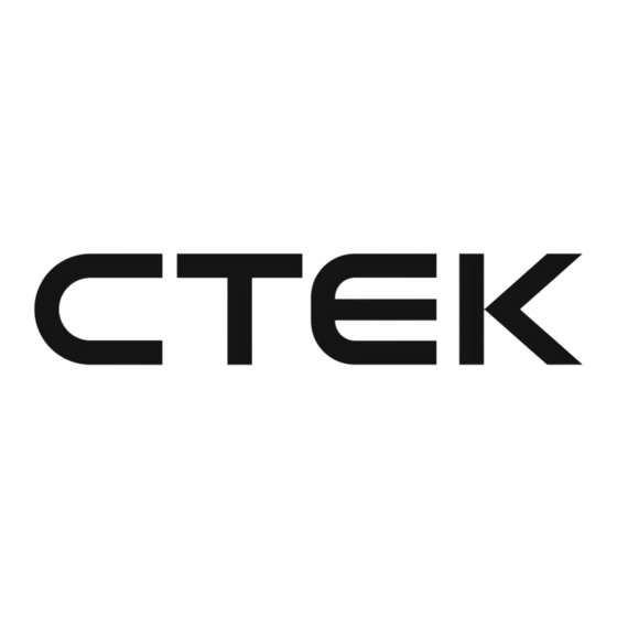 CTEK XS 7000 Bedienungsanweisung Und Leitfaden