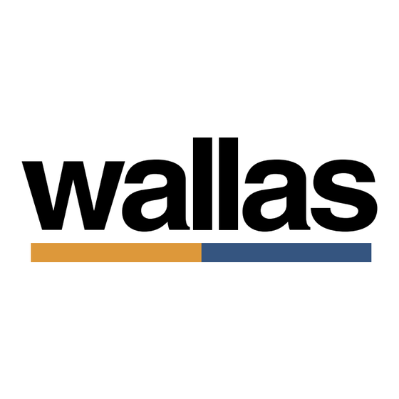 wallas 85DP Installations-, Bedienungs- Und Serviceanleitung