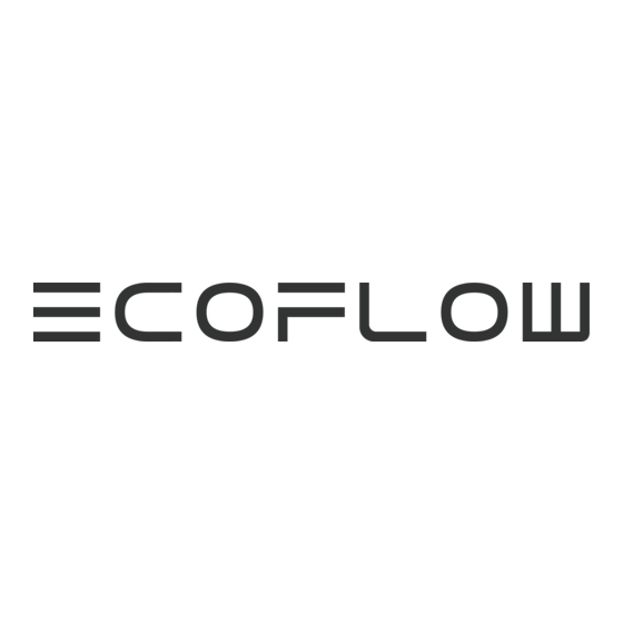 EcoFlow DELTA Pro Bedienungsanleitung