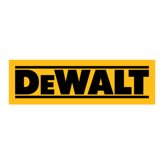 DeWalt DW0851 Bedienungsanleitung