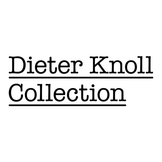 Dieter Knoll Collection DK6HP661X Benutzerinformation