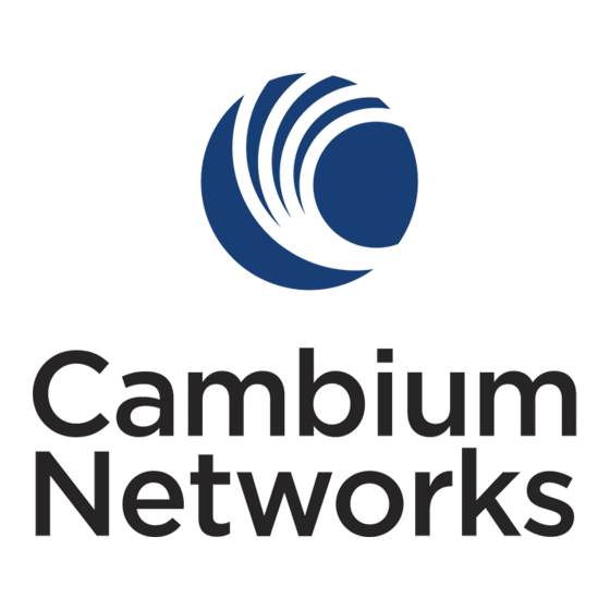 Cambium Networks cnReach N500 Schnellstartanleitung