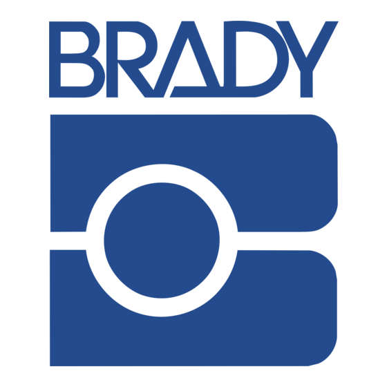 Brady HH85 Kurzanleitung