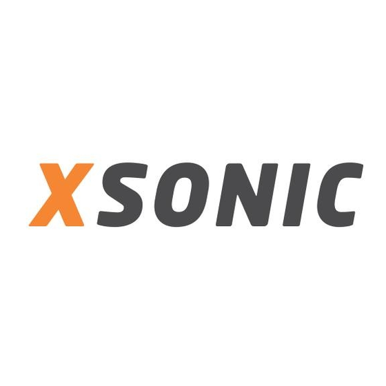 XSONIC XTONE Benutzerhandbuch
