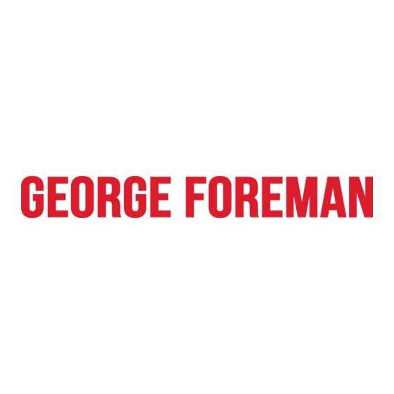George Foreman 25030-56 Handbuch