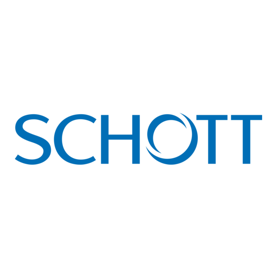 SCHOTT KL 1600 LED Bedienungsanleitung