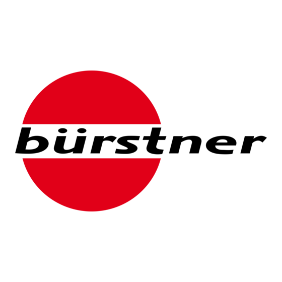 Burstner Winner 450 TF Bedienungsanleitung