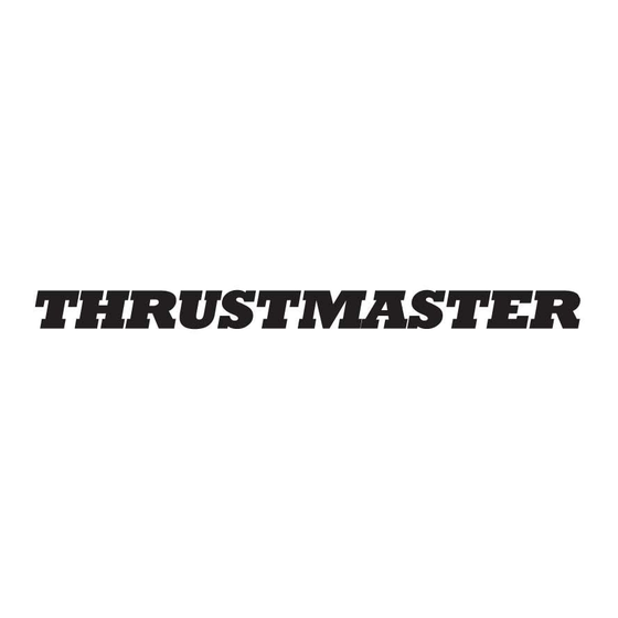 Thrustmaster Force Feedback Joystick Handbuch