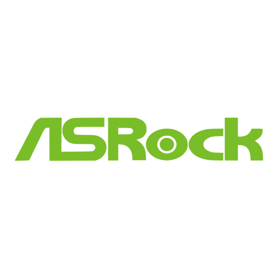 ASROCK DeskMini GTX/RX Z370 serie Schnellinstallationsanleitung