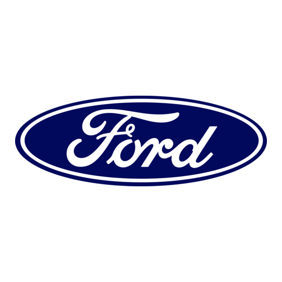Ford MY2011 Einbauanleitung