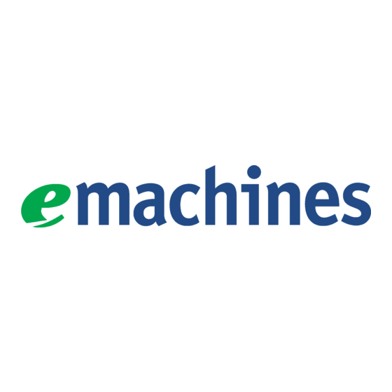 eMachines E730 Series Kurzanleitung