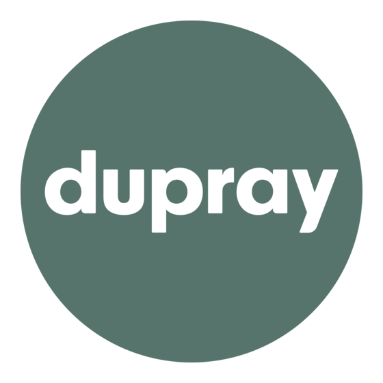 Dupray ONE PLUS Bedienungsanleitung