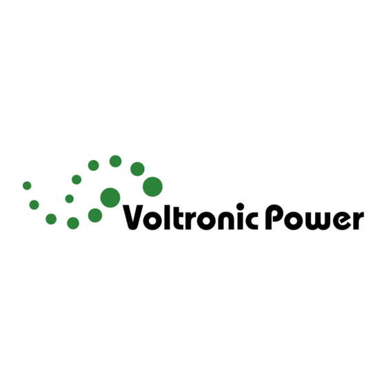 Voltronic Power EnerSolar 3K Benutzerhandbuch