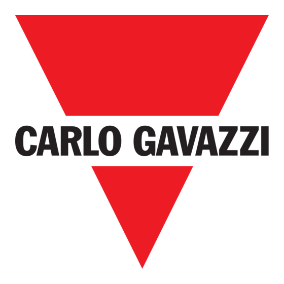CARLO GAVAZZI PD30ETP Betriebsanleitung