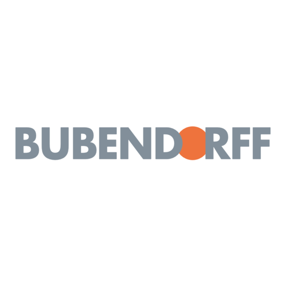 Bubendorff TRADI ID2 Design Montageanleitung