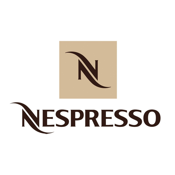 Nespresso VERTUO Bedienungsanleitung