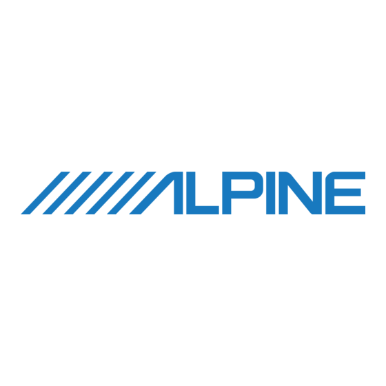 Alpine PXA-H900 Installationsanleitung
