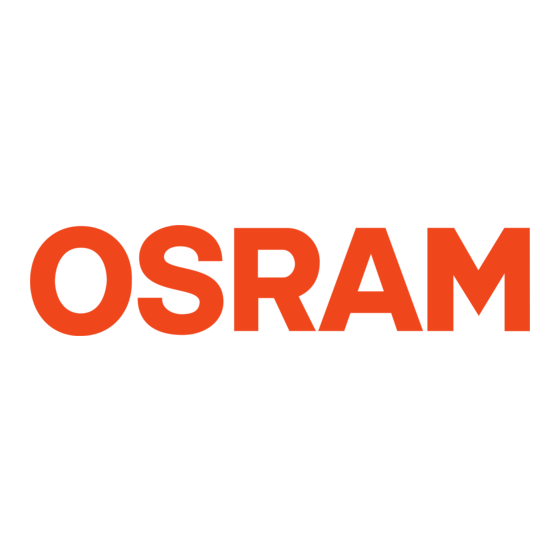 OSRAM LEDriving LEDHL107-BK Installationsanleitung