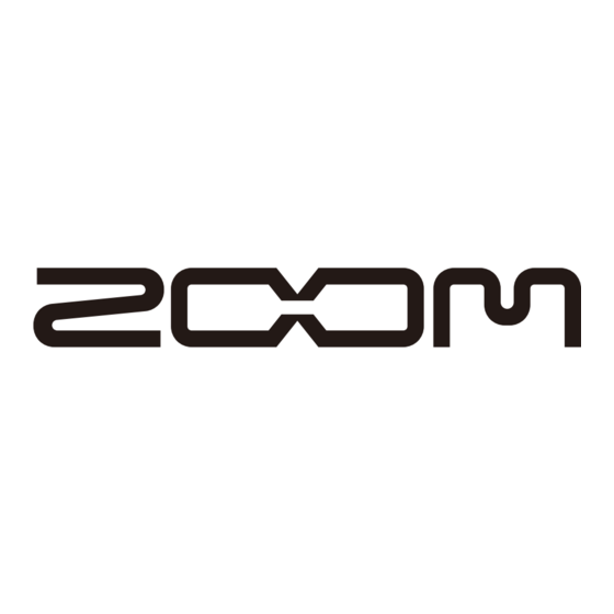Zoom R20 Multi Track Recorder Kurzanleitung