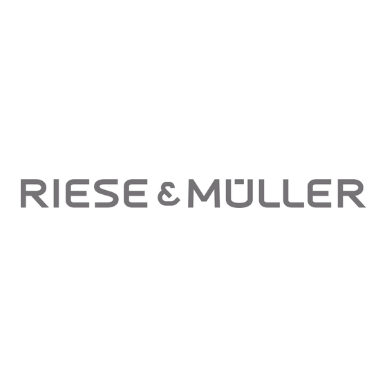 RIESE & MÜLLER Birdy Bedienungsanleitung