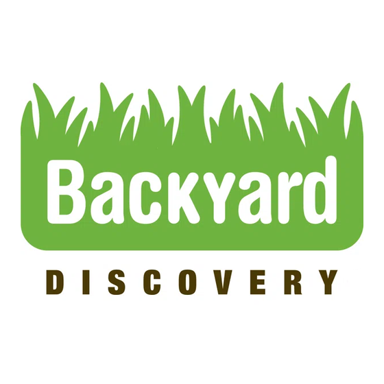 Backyard Discovery Buckley Hill Benutzerhandbuch Und Aufbauanleitung