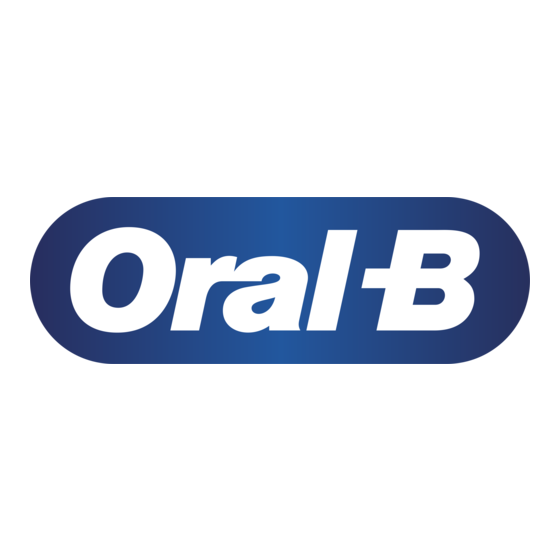 Oral-B TriZone 1000 Bedienungsanleitung