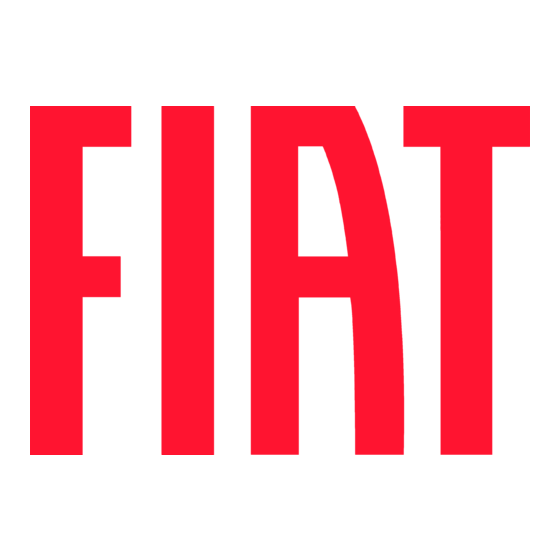 Fiat DOBLO 2019 Betriebsanleitung