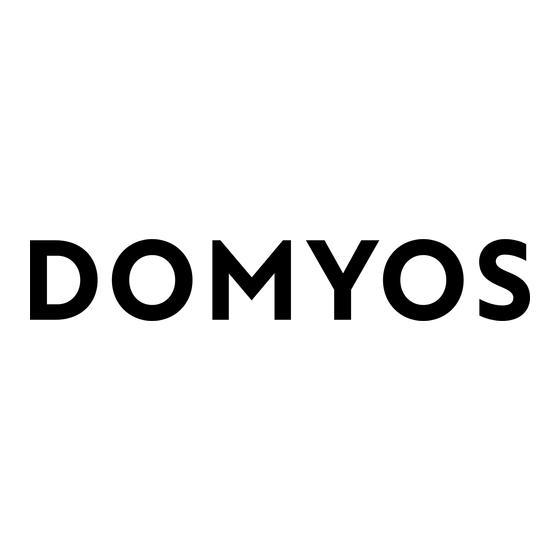 Domyos VE 100 Betriebsanleitung