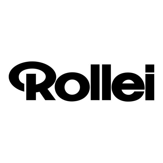 Rollei Rolleiflex 2,8 GX Anleitung