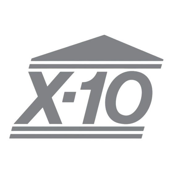 X10 AD10 Handbuch