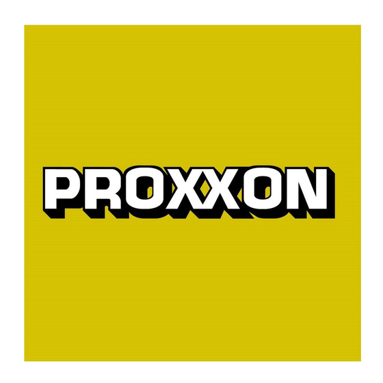 Proxxon NG 5/E Bedienungsanleitung