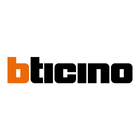 Bticino FM1ACH Gebrauchsanweisungen