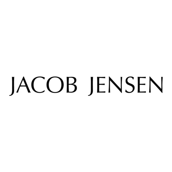 Jacob Jensen 21099 Bedienungsanleitung