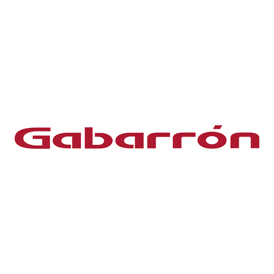 Gabarron TM-200T Installations- Und Bedienanleitung