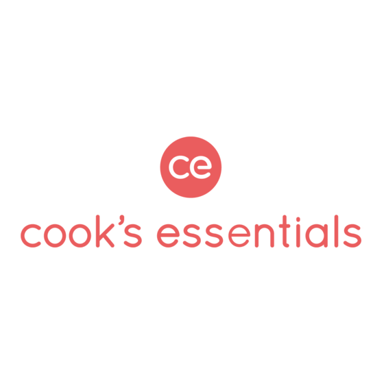 Cook's essentials 886726 Gebrauchsanleitung