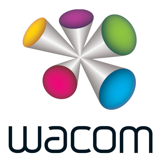Wacom Intuos4 Benutzerhandbuch