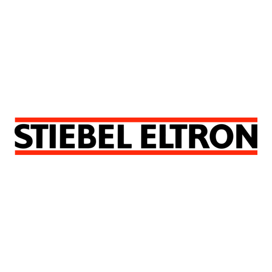 STIEBEL ELTRON FTM 150 Gebrauchs- Und Montageanweisung