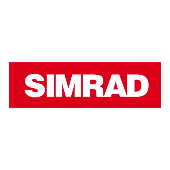 Simrad GO XSE-Serie Bedienungsanleitung